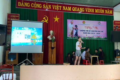 HỘI THI KỂ CHUYỆN BÁC HỒ CẤP HUYỆN NĂM HỌC 2019 – 2020